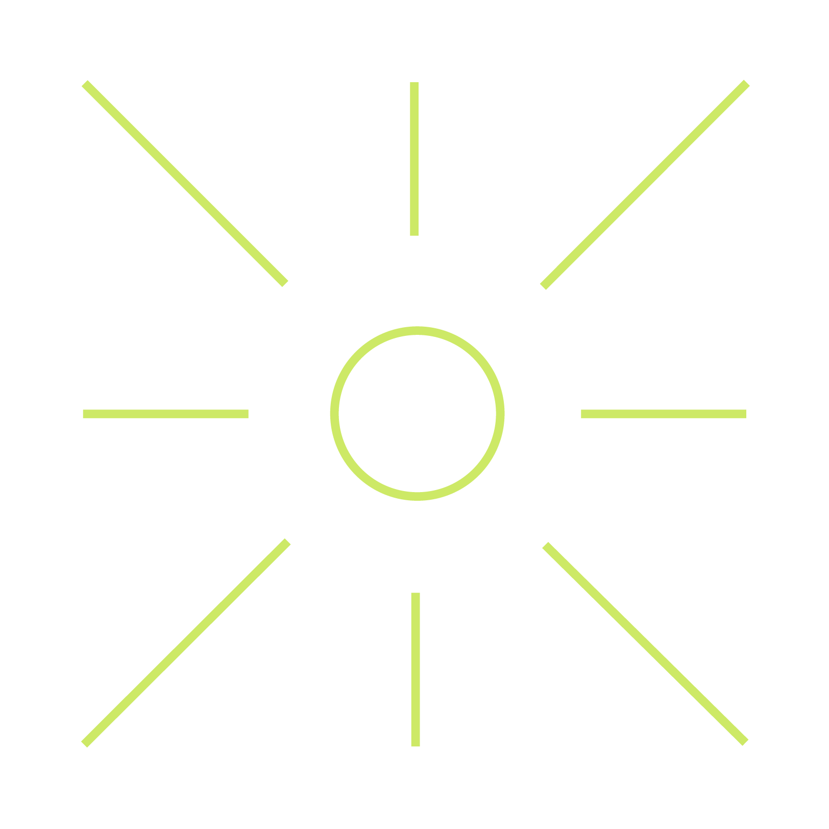 Vegait Light Icon Exceptional RGB BRIGHT GREEN