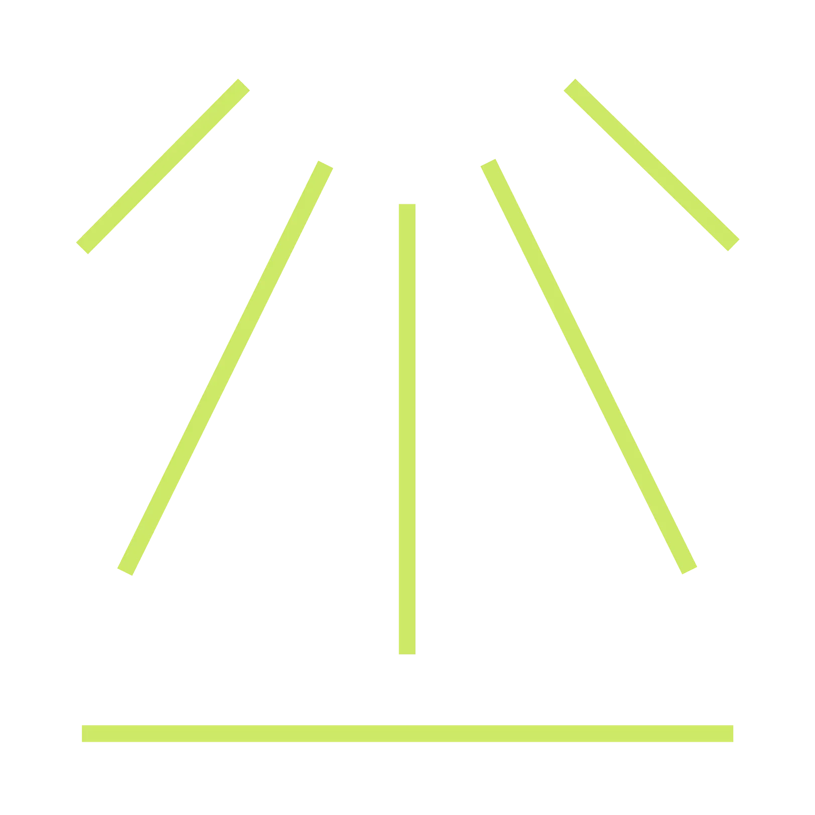 Vegait Heavy Icon Analysis RGB BRIGHT GREEN