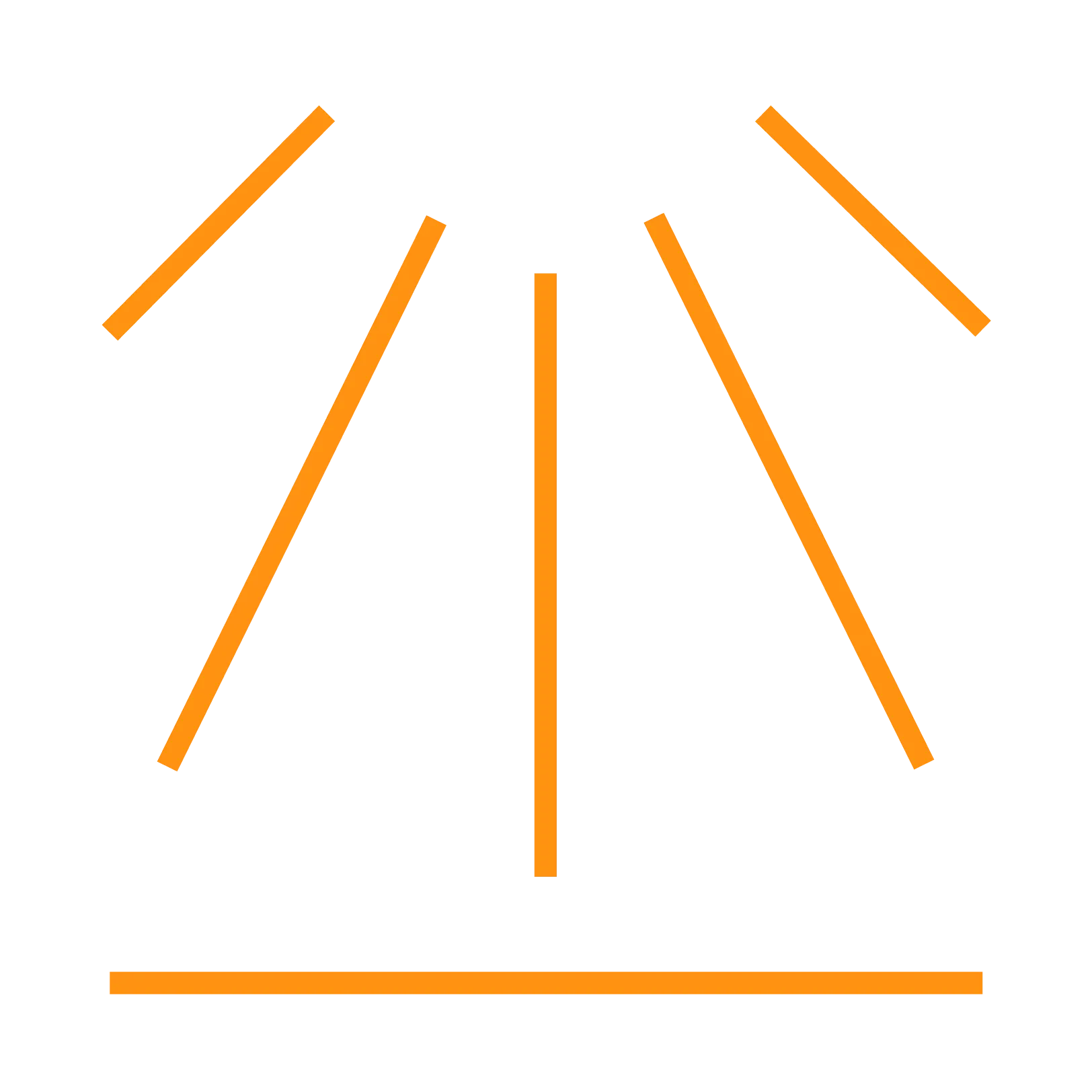 Vegait Heavy Icon Analysis RGB BRIGHT ORANGE