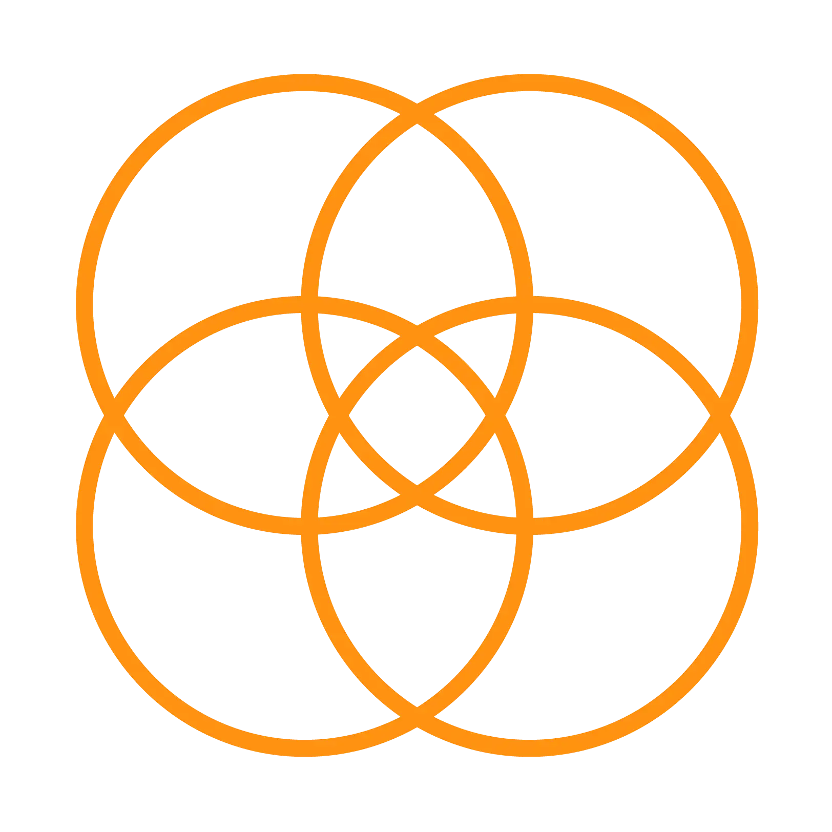 Vegait Heavy Icon Quality RGB BRIGHT ORANGE