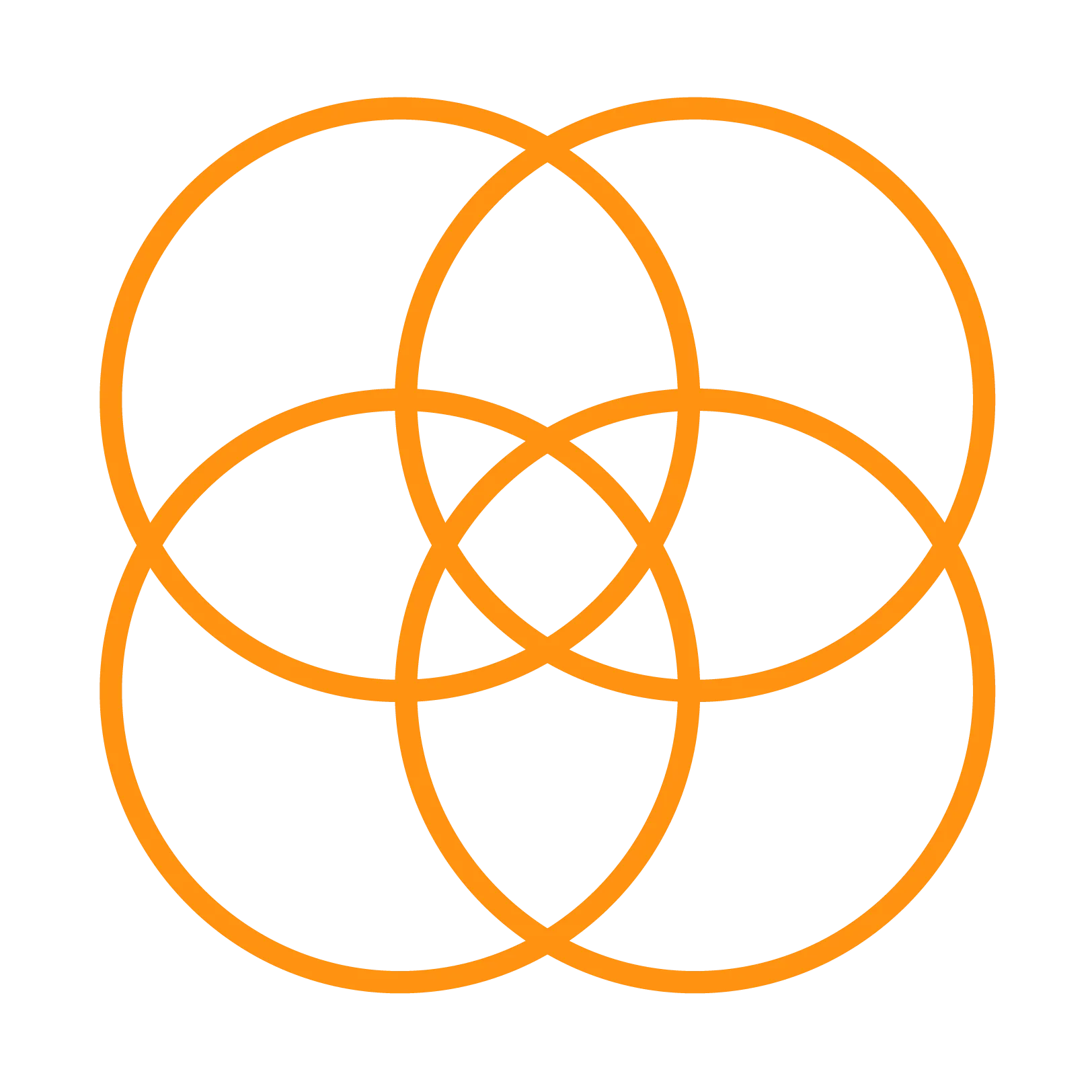 Vegait Heavy Icon Quality RGB BRIGHT ORANGE