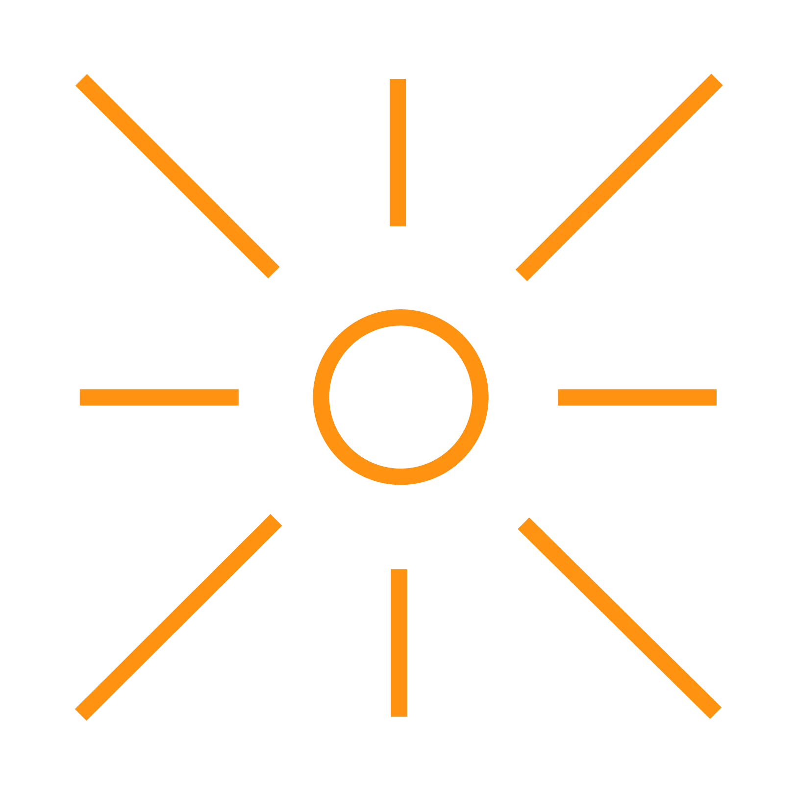 Vegait Heavy Icon Exceptional BRIGHT ORANGE
